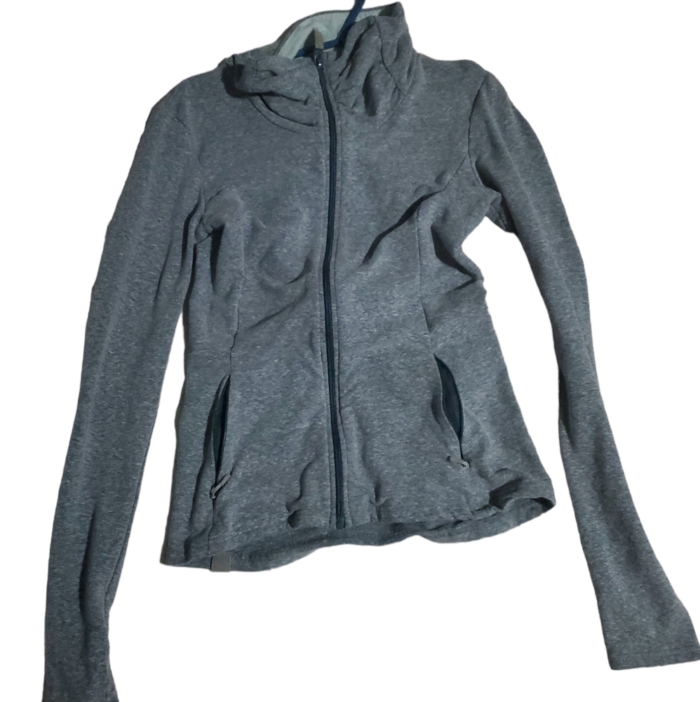 Bench Hoodie Greyish blue and teal